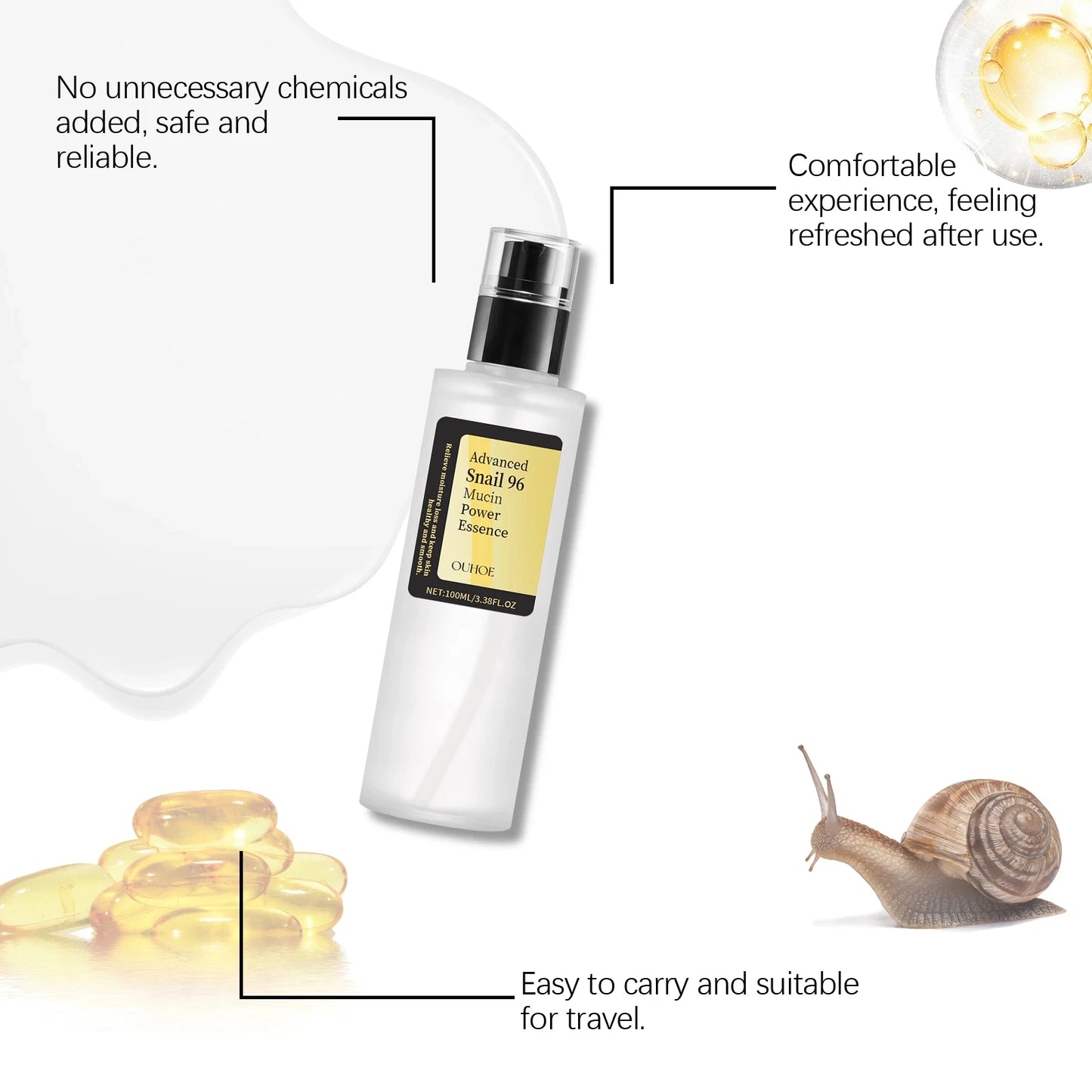 Snail Mucin 96% Power Essence