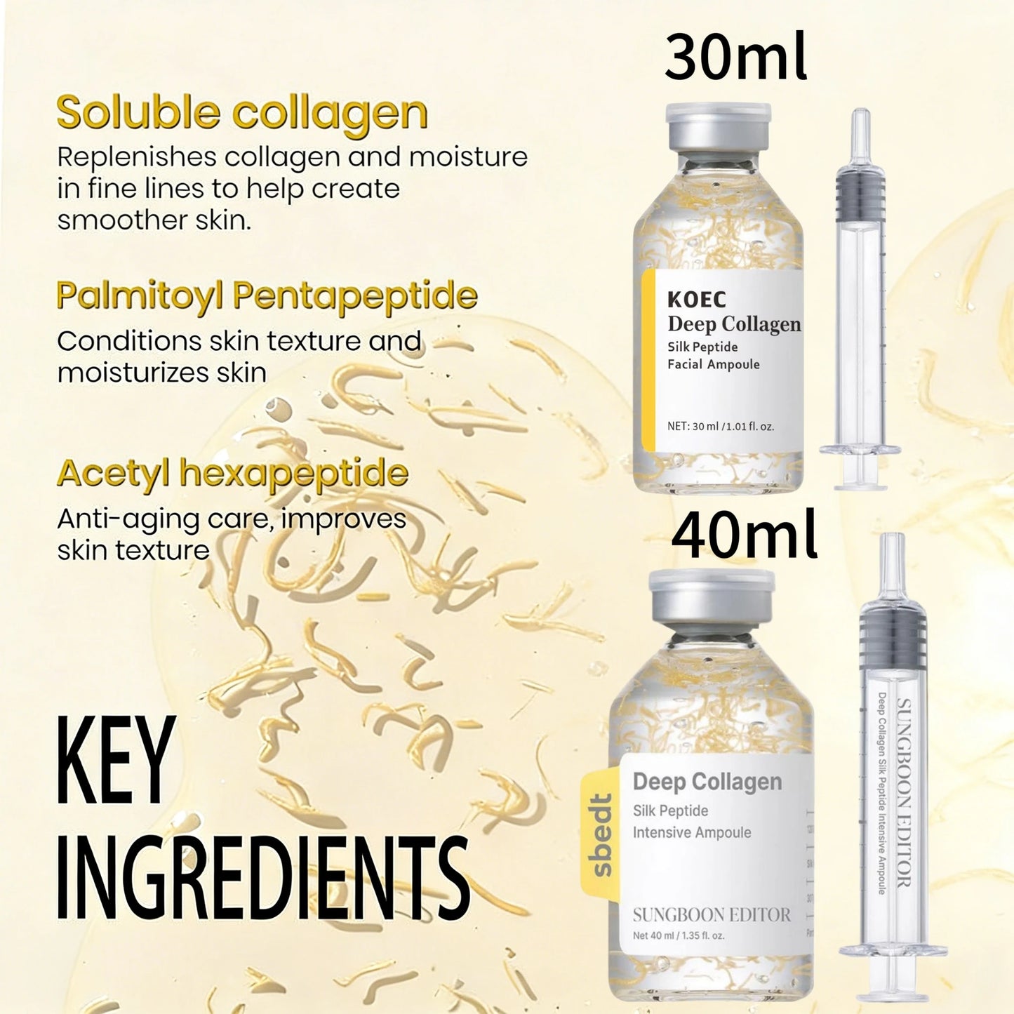 Korean Peptide Glass Skin Lifting Serum