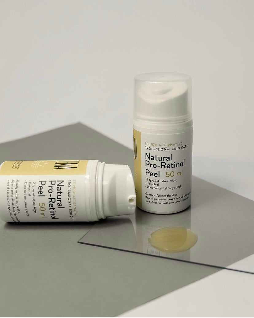 Zena Natural Pro-Retinol Peel 50ml bottles